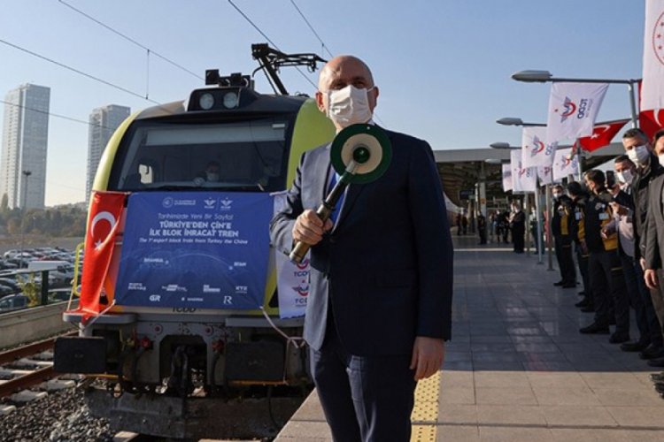 TCDD Taşımacılık AŞ'den Çin'e giden ihracat treni hakkında açıklama