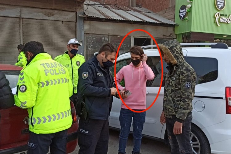 Bursa'da kısıtlamaya uymayan Suriyeli ka&ccedil;ağa ceza