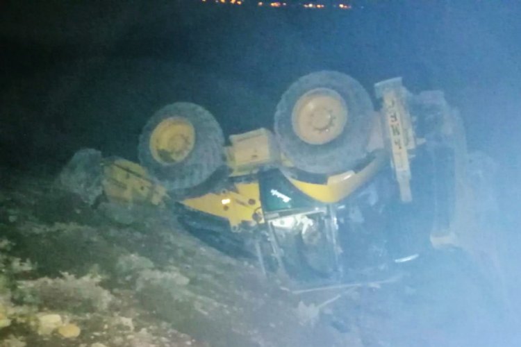 Kahramanmaraş'ta iş makinesi kazası: 1 &ouml;l&uuml;