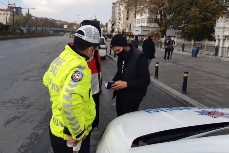 56 saatlik kısıtlamada 37 bin 614 kişiye ceza