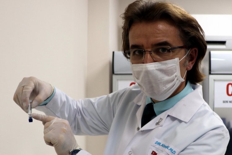 Yerli aşı ve saklandığı oda g&ouml;r&uuml;nt&uuml;lendi
