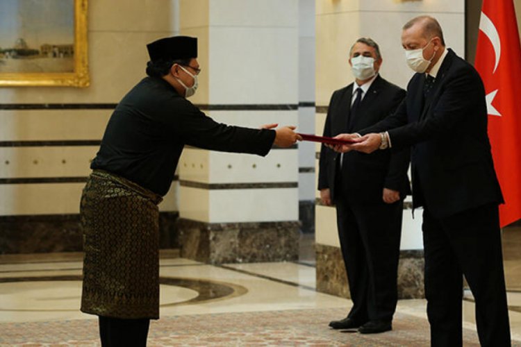 Cumhurbaşkanı Erdoğan, Malezya B&uuml;y&uuml;kel&ccedil;isini kabul etti