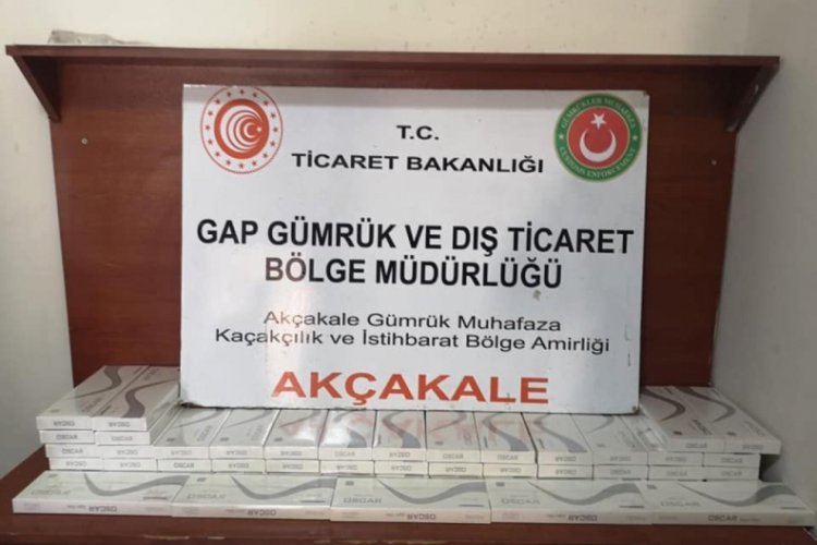 G&uuml;mr&uuml;kte 500 paket sigara ele ge&ccedil;irildi