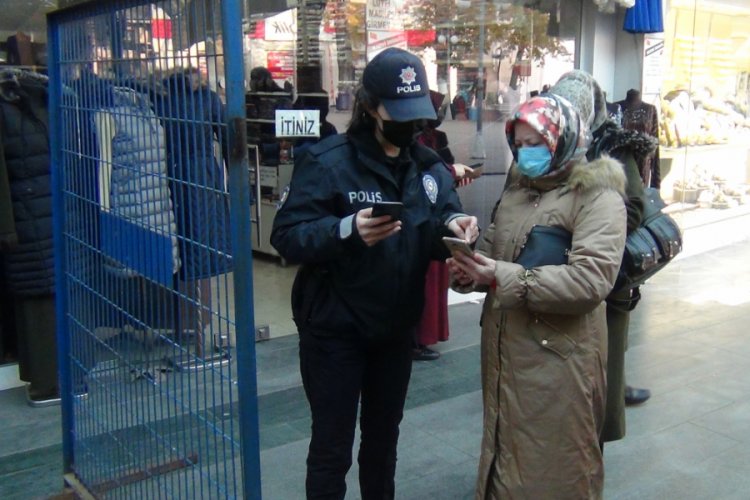 Bursa İneg&ouml;l'de Hes kodu olmayan i&ccedil;eriye giremiyor