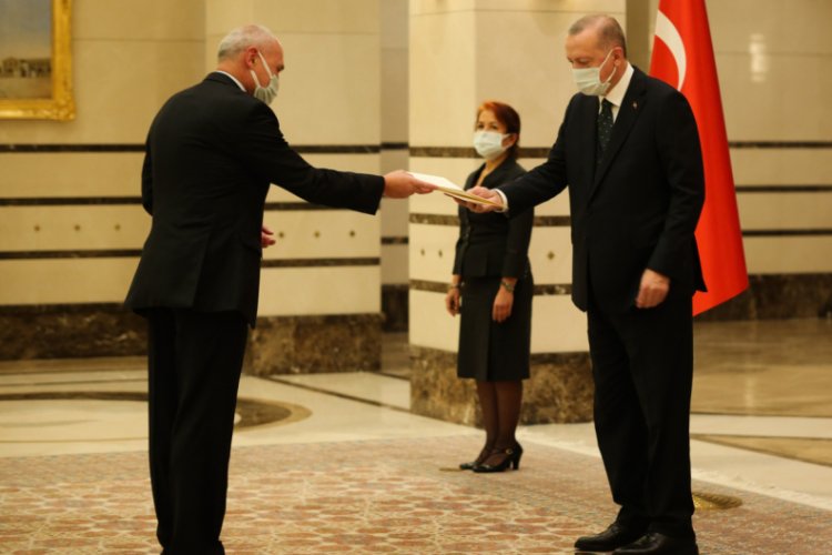 Cumhurbaşkanı Erdoğan, &Ccedil;ekya B&uuml;y&uuml;kel&ccedil;isini kabul etti