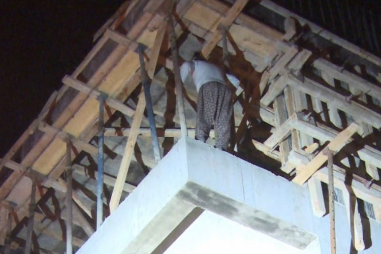 İntihar girişiminde bulunan gen&ccedil; kadın ekiplere zor anlar yaşattı