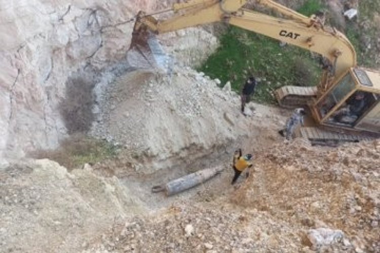 MSB: El-Bab'ta tespit edilen 1 tonluk bomba imha edildi