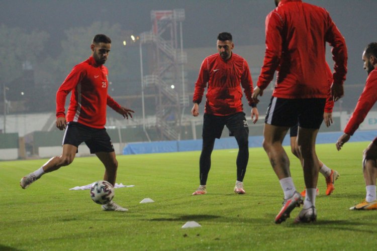 Hatayspor, BB Erzurumspor ma&ccedil;ının hazırlıklarını s&uuml;rd&uuml;rd&uuml;