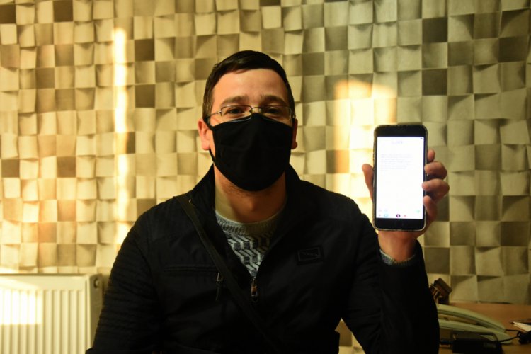 Bursa'da '1551 adet sarı paralar bulundu' mesajı atan dolandırıcı ile telefon konuşması kamerada