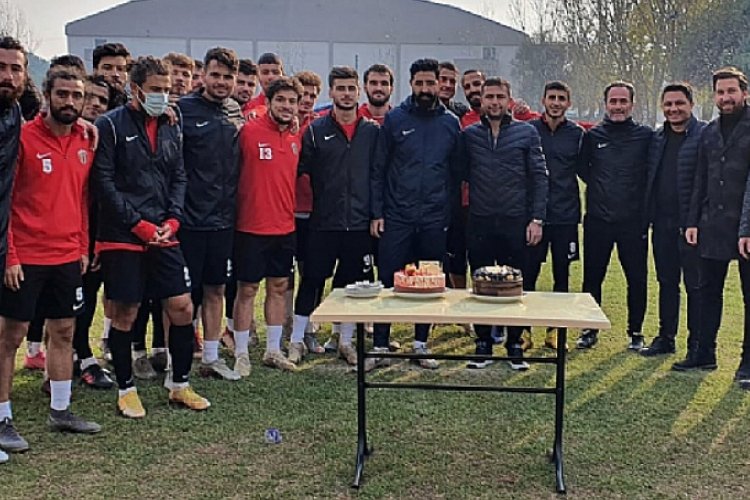 İneg&ouml;lspor'da idman neşeli ge&ccedil;ti