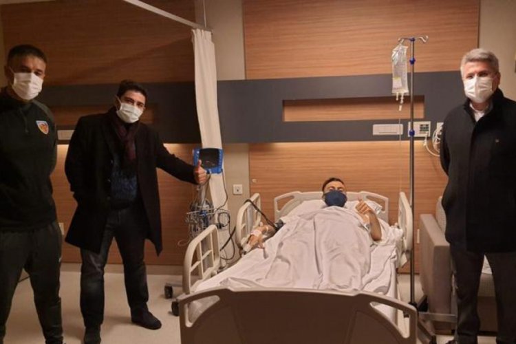 Kayserispor'da Campanharo ameliyat oldu