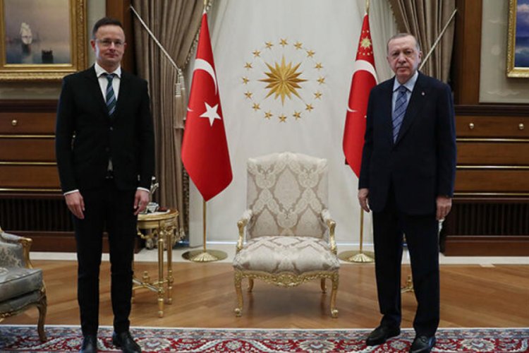 Cumhurbaşkanı Erdoğan, Macaristan Dışişleri Bakanını kabul etti