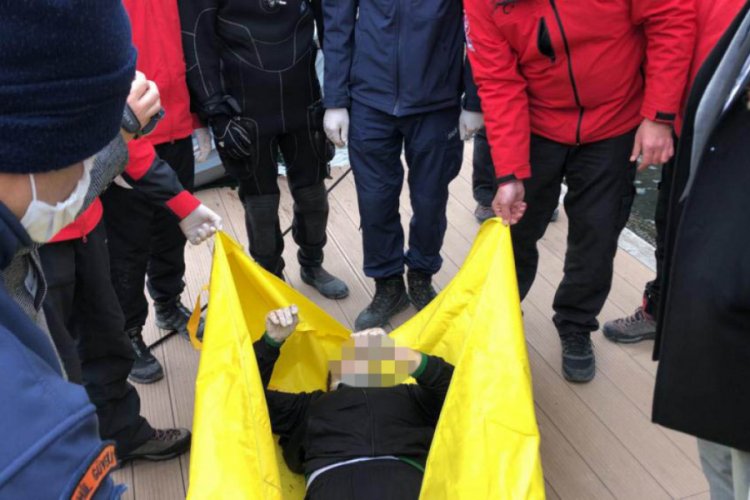 Baraja atlayan kadının cansız bedenine ulaşıldı