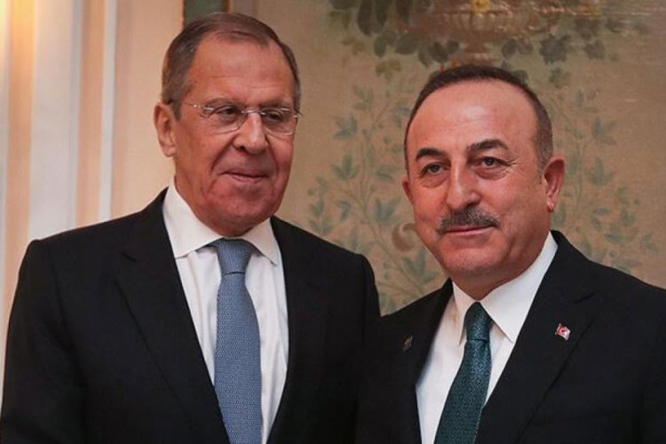 &Ccedil;avuşoğlu ve Lavrov ile telefonda g&ouml;r&uuml;şt&uuml;