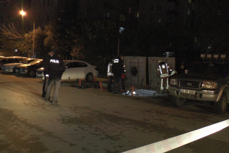 &Ccedil;&ouml;pe atılan kimyasal maddenin kokusu paniğe neden oldu
