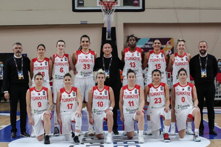 A Milli Kadın Basketbol Takımı, d&uuml;nya sıralamasında 7. sırada