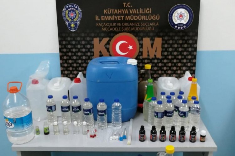 23,5 litre sahte i&ccedil;ki ele ge&ccedil;irildi