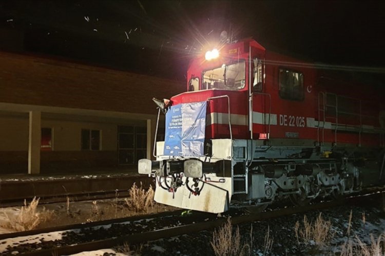 T&uuml;rkiye'den &Ccedil;in'e gidecek ilk blok ihracat treni G&uuml;rcistan'da