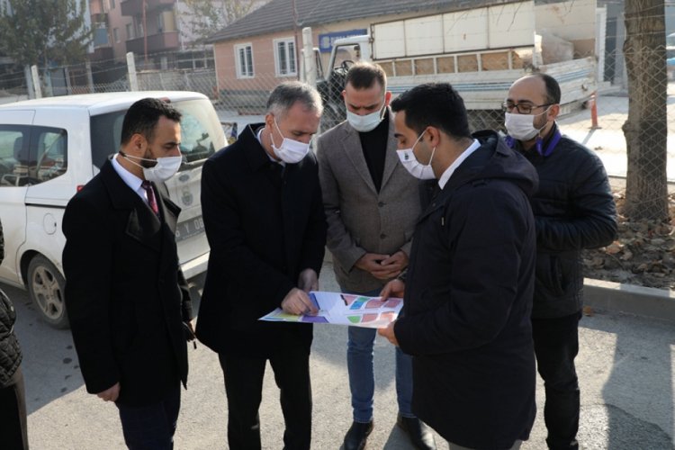 Bursa Mesudiye alt ge&ccedil;idinde yan yollar a&ccedil;ılıyor