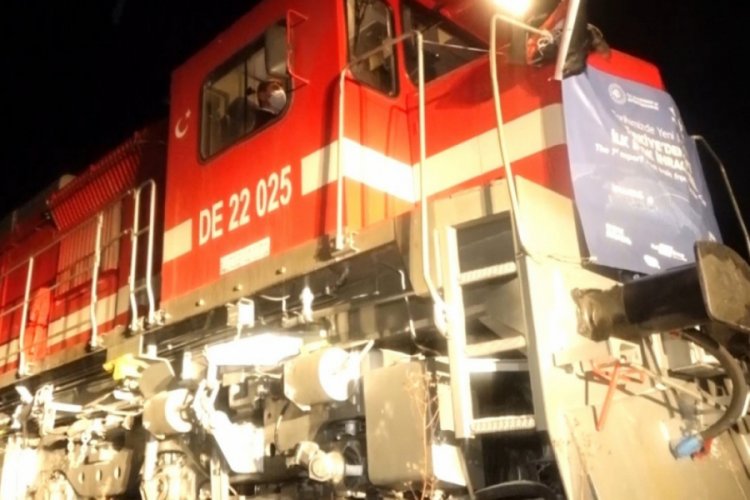 T&uuml;rkiye'den &Ccedil;in'e giden ihracat treni Azerbaycan'a uğurlandı
