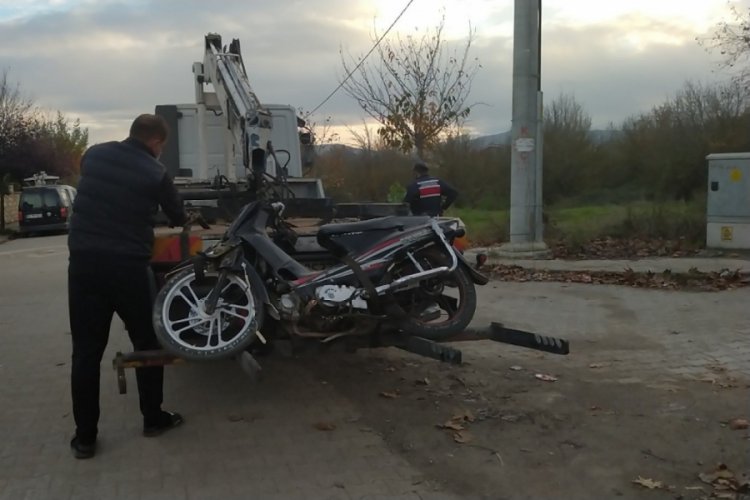 Motosiklet tutkusu talihsiz gencin sonu oldu