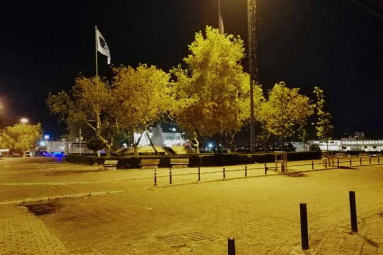 Kısıtlamanın başlamasıyla birlikte mega kente sessizlik &ccedil;&ouml;kt&uuml;