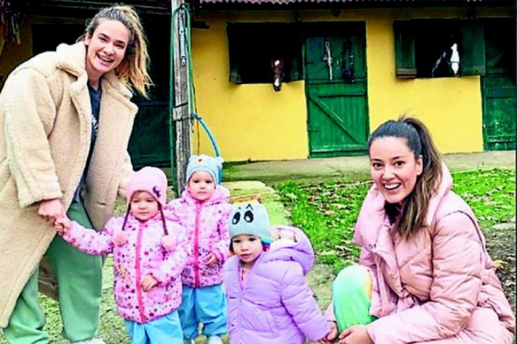 'Lina ile Alin, Vina'ya arkadaş oldu'
