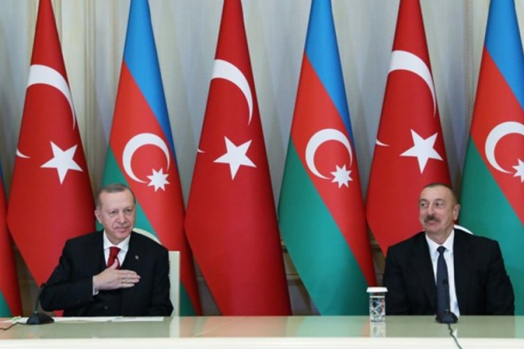 Cumhurbaşkanı Erdoğan ile İlham Aliyev'den ortak basın a&ccedil;ıklaması