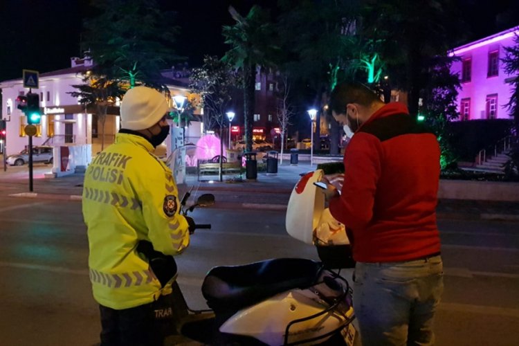 Bursa'da tedbirlere uymayan şahıslara cezai işlem uygulandı