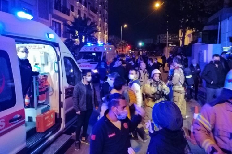 Sitenin saunasında korkutan yangın: 8 yaralı