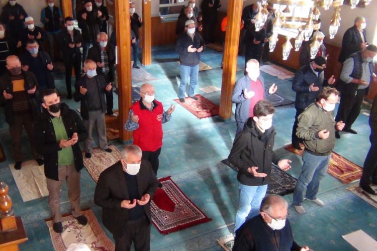 Bursa'da yağmur duası yapıldı