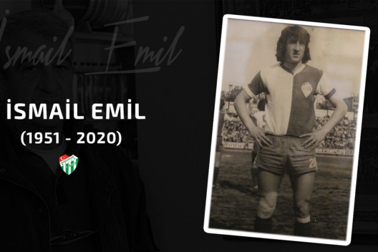 Bursaspor'dan İsmail Emil i&ccedil;in başsağlığı mesajı