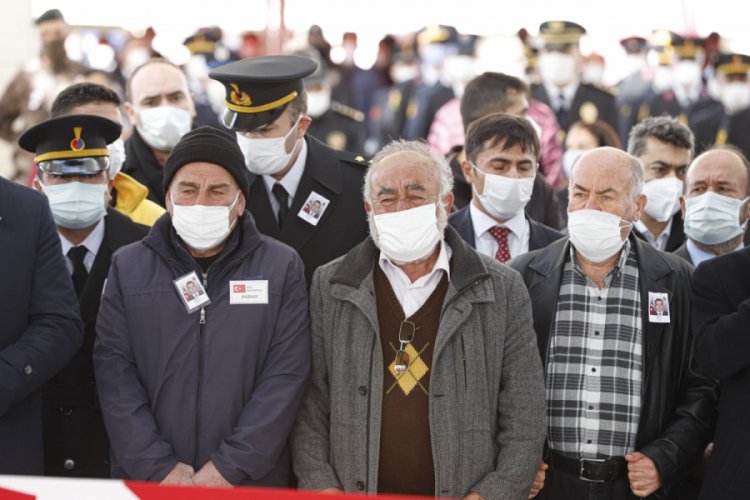 Resulayn şehidi uzman &ccedil;avuş son yolculuğuna uğurlandı