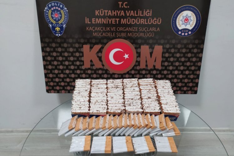 200 paket ka&ccedil;ak sigara ele ge&ccedil;irildi