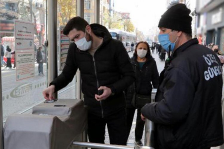 Eskişehir'de toplu taşıma ara&ccedil;larında 'HES kodu' uygulaması