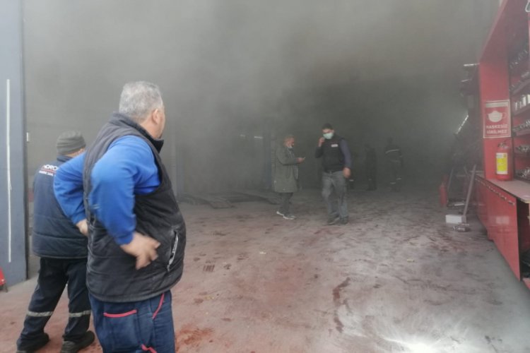 LPG d&uuml;kkanında patlama: 2 yaralı