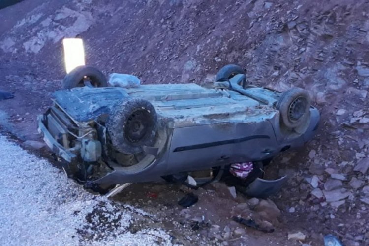 K&uuml;tahya'da trafik kazası: 1 &ouml;l&uuml;