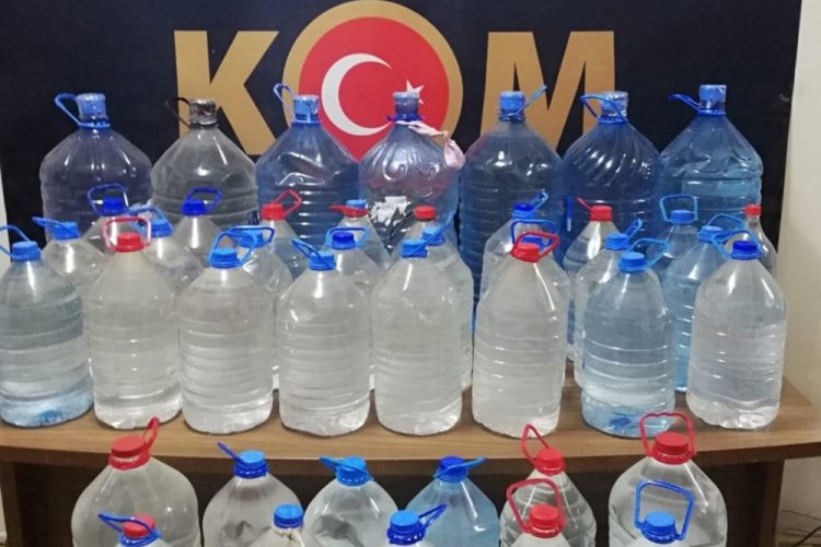 Malatya'da 321 litre boğma i&ccedil;ki ele ge&ccedil;irildi