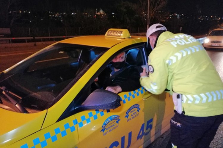 Sokağa &ccedil;ıkma kısıtlaması denetimleri devam ediyor