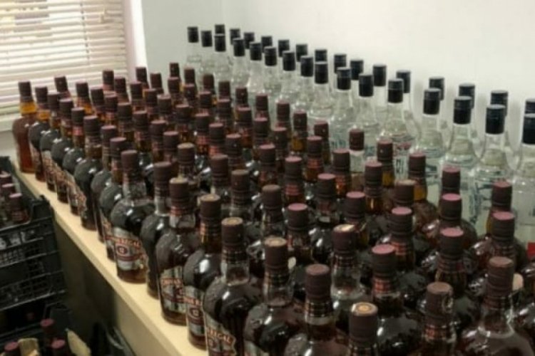 Sahte i&ccedil;ki operasyonu: 11 g&ouml;zaltı