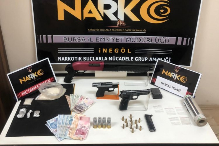 Bursa'da uyuşturucu operasyonu: 5 g&ouml;zaltı