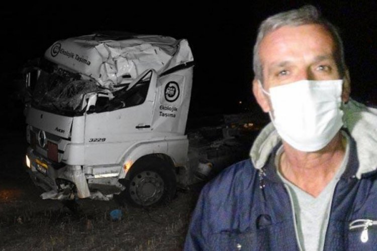 &Ccedil;alınan atık kamyonu b&ouml;yle bulundu