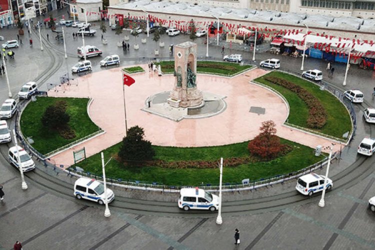 Taksim'de merak uyandıran siren sesinin nedeni belli oldu
