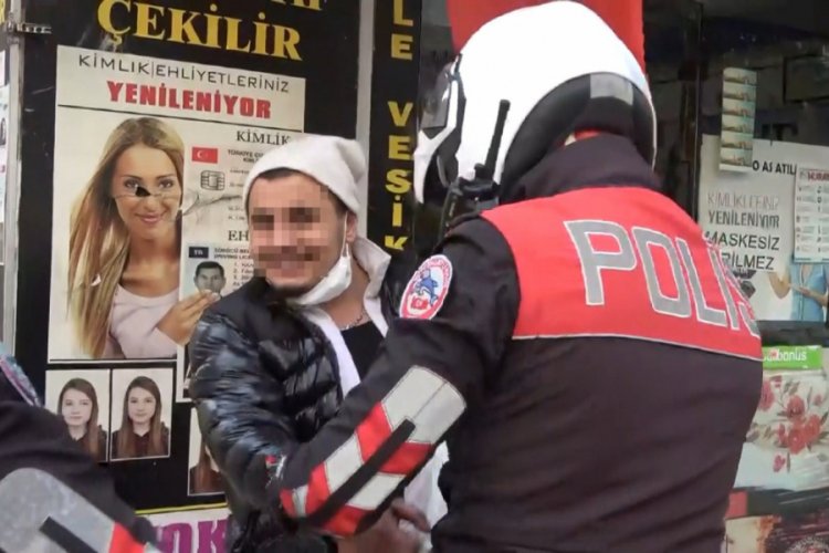 Bursa'da alkollü şehir magandası, polisi bile şaşırttı