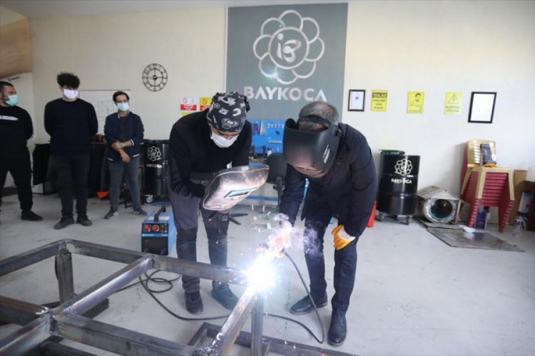 Bursa Baykoca'da ilk kaynak yapıldı