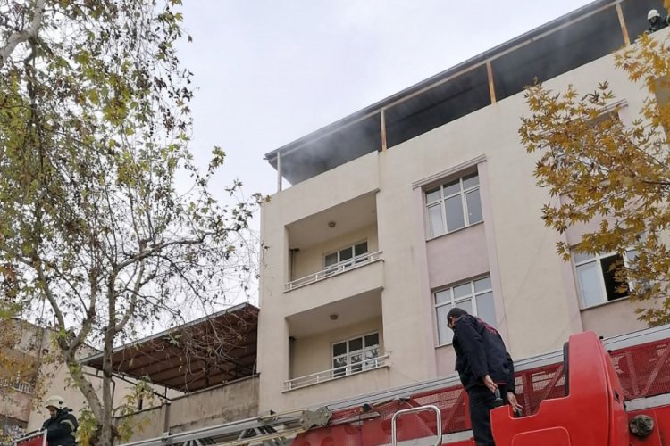 Damdaki yangın paniğe neden oldu