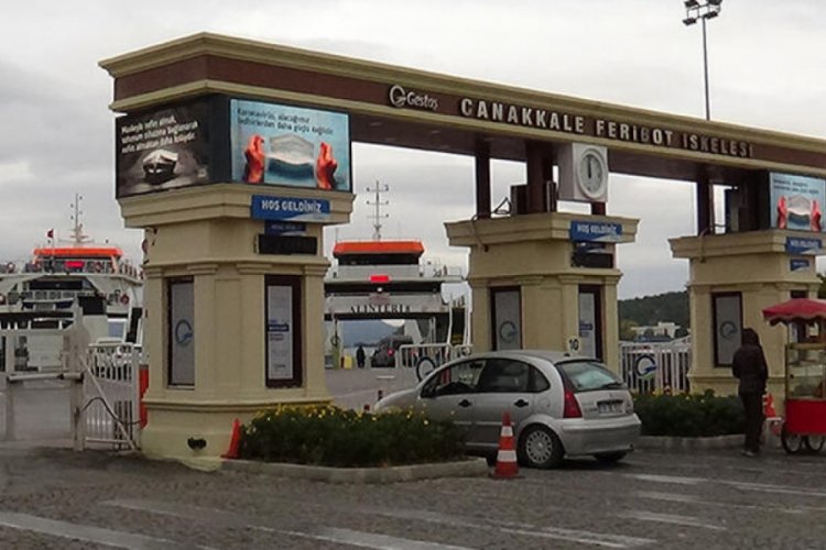 G&ouml;k&ccedil;eada feribot seferleri iptal edildi!