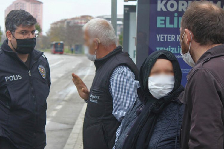 Eşinin HES kodu ile otob&uuml;se binmek istedi! Ortalığı birbirine kattı