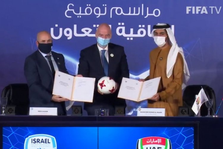 BAE ile İsrail futbol federasyonları arasında iş birliği