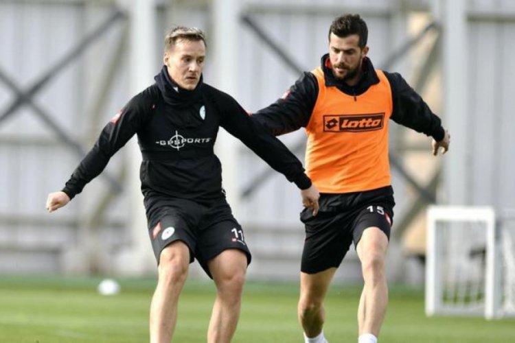 Konyaspor, Altınordu ma&ccedil;ı hazırlıklarına devam etti